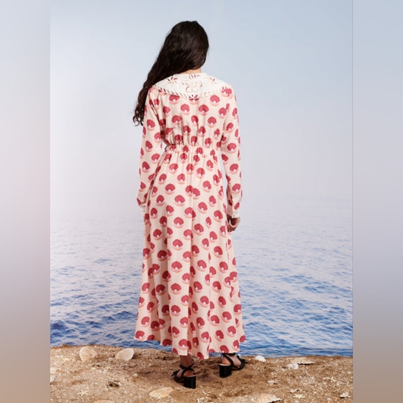 Sister Jane Pure Pearls Midi Dress - Veiled Rose - Picture 3 of 10